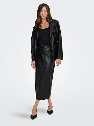 ONLY | Jacke in Lederoptik ONLVERONA | schwarz